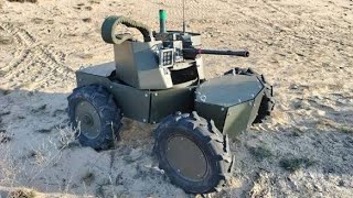 「戦場から兵士が消える!?」ウクライナの新型“地上ドローン”が公開…ロシア軍ドローンを撃破する衝撃映像に世界が注目