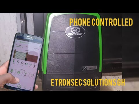 OPEN YOUR GATE WITH YOUR PHONE_NEW CENTURION D5 SMART