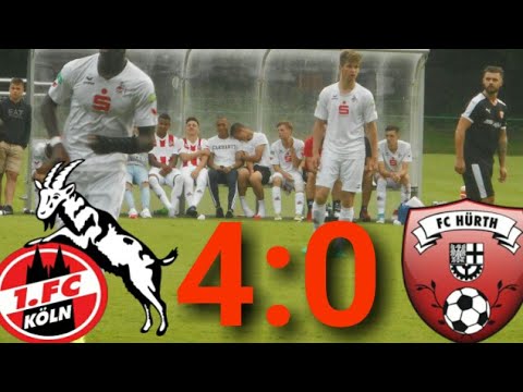 1. FC Köln U19 - FC Hürth 4:0 am 13.7.2017
