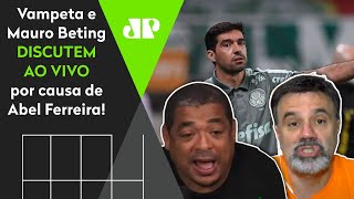 Vampeta se irrita e discute com Mauro Beting por causa de Abel Ferreira