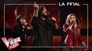 Antonio Orozco canta &#39;Giran y van&#39; con Fran y Pol | Final | La Voz Kids Antena 3 2022