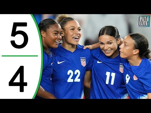 USA vs Canada 2-2 (5-4 Pens) Highlights & Goals - SheBelieves Cup Final 2024
