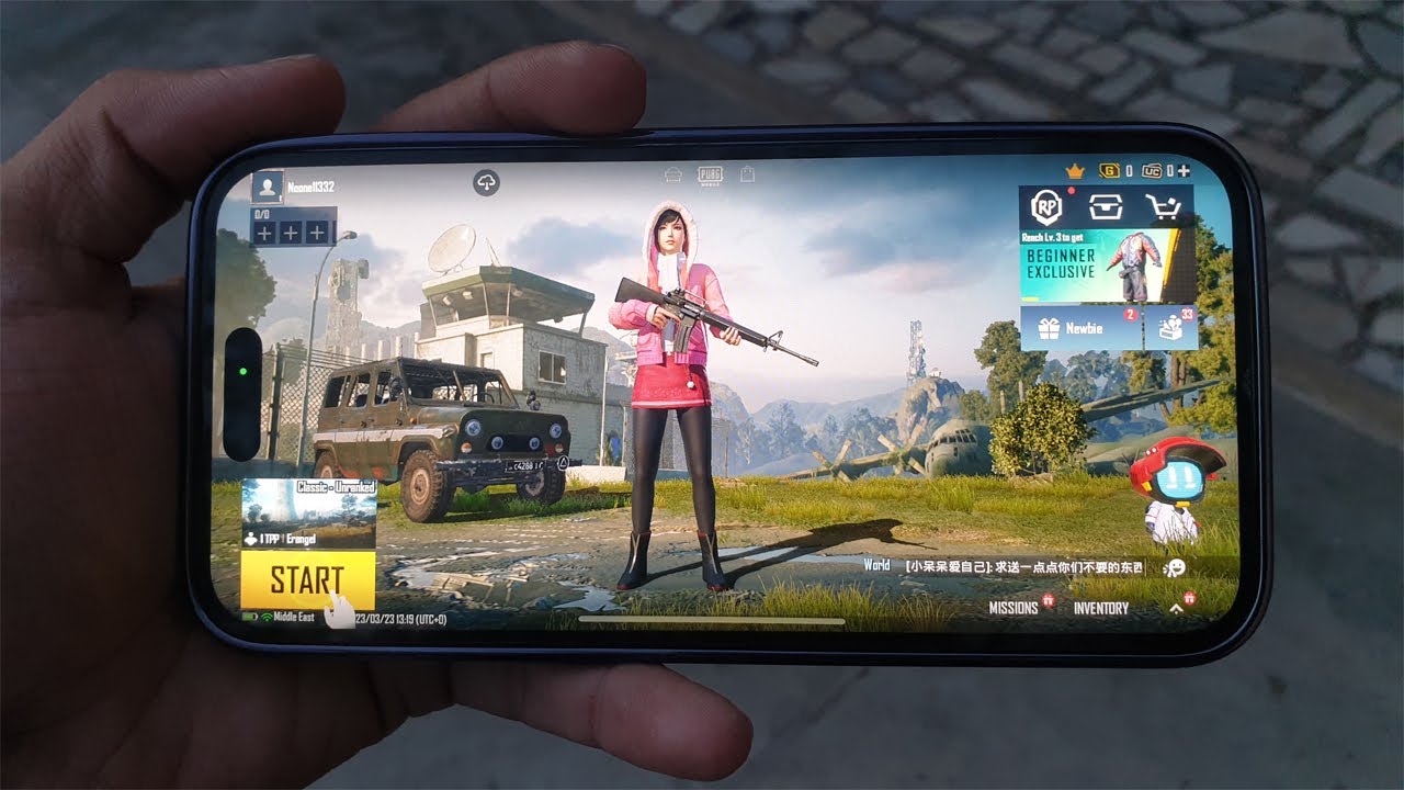 iPhone 14 Pro Max PUBG Mobile Test ! Apple A16 Bionic