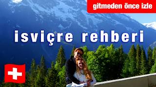 İsviçre Seyahati Nasıl Planlanır|2025 Tam Rehber✅ 30 Önemli Tüyo🇨🇭Bütçe+Konaklam