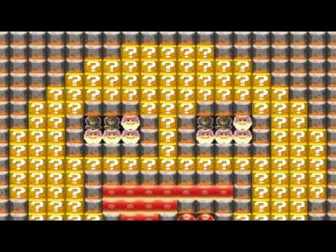 超いらいらするコース　Very Tired Thumb XO by Gamer T.n - Super Mario Maker - No Commentary 1bk