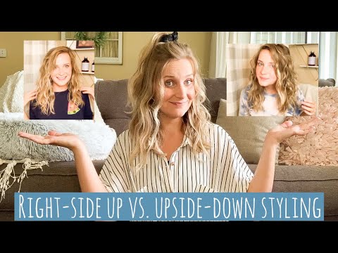 upside-down vs. right-side up styling || which will win???