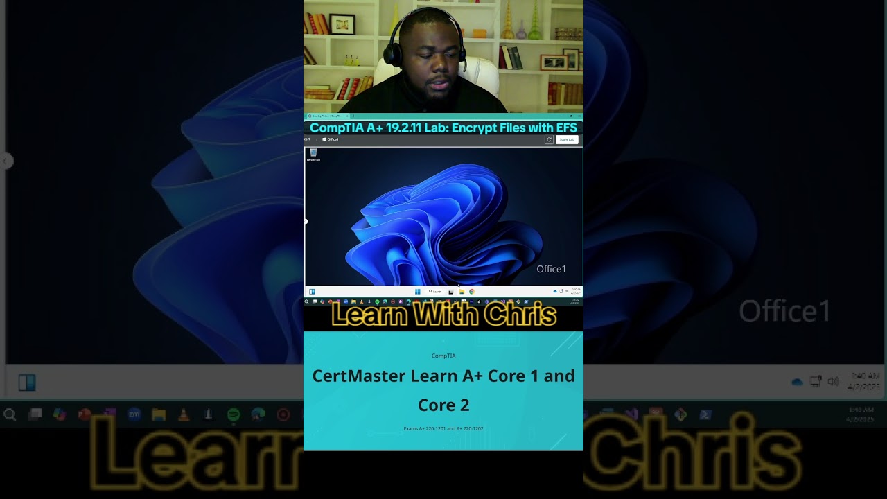 19 2 11 Lab Encrypt Files with EFS