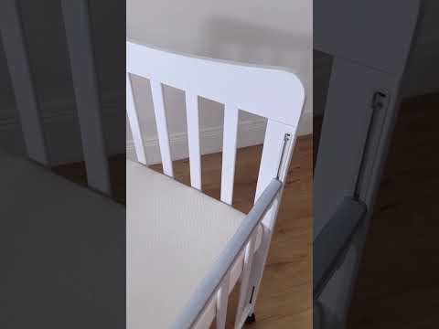 (JIJI.SG) AYLA Baby Cot & CLOUDY Baby Cot Foam Mattress