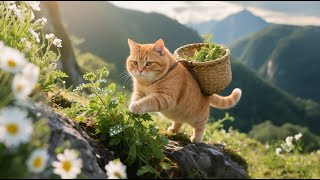 Cat Papa Creates Healing Meal for His Sick Little One | Heartwarming Cat Love