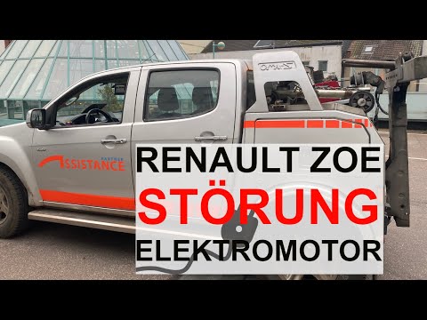 Renault ZOE Störung Elektromotor - Meine erste Erfahrung mit der Assistance im Einsatz - Zoe Phase 2