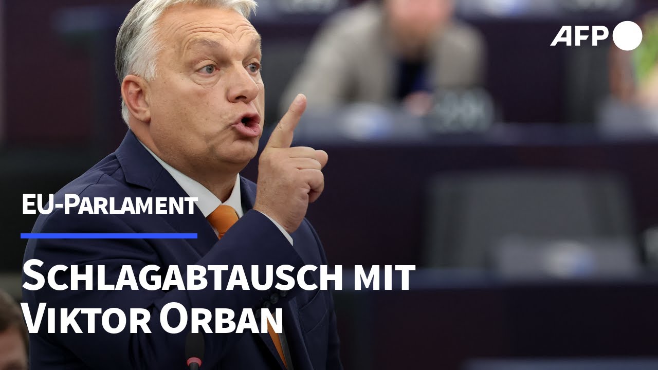 Konfrontation mit Orban im Europaparlament | AFP