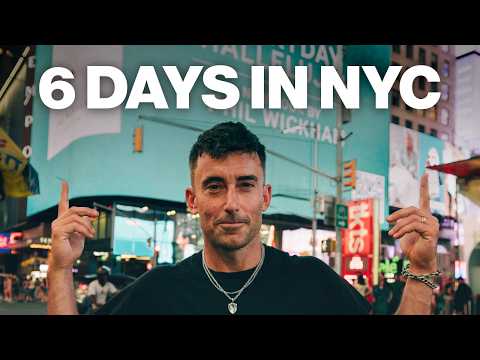 6 DAYS IN NYC | Everyday Hallelujah Release Week
