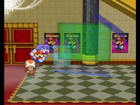 Paper Mario The Thousand Year Door Glitzpit Rank 1 Koopinator and Storage Room Locked Door