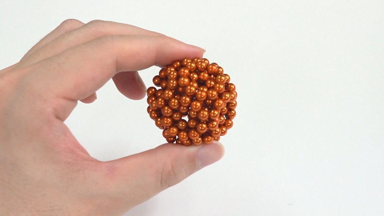 磁気ボールASMR☆小さな十二面体の作り方、リラックスと満足