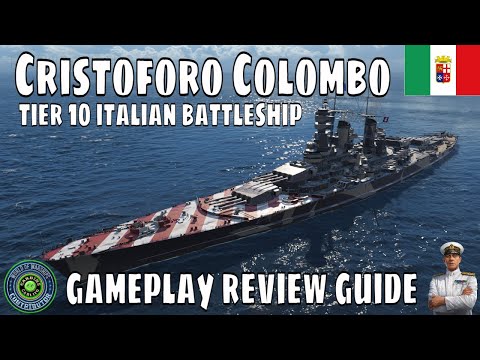 Wows Italian Battleships Cristoforo Colombo World of Warships BB Guide