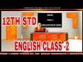 12th Std English Class 2