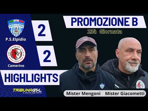 Highlights: Atletico Porto Sant'Elpidio vs. Camerino, commentary by Stefano Falcioni