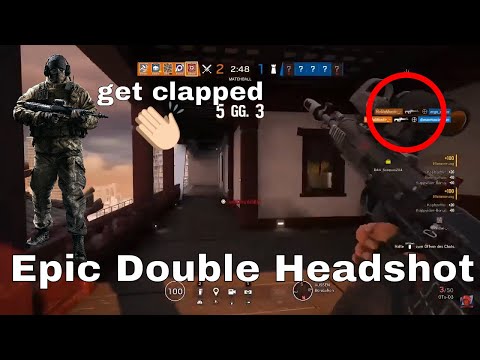 Rainbow Six Siege Double Headshot Glaz Deutsch