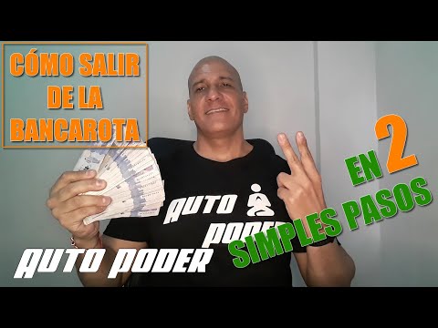 Cómo salir de la bancarrota en 2 simples pasos