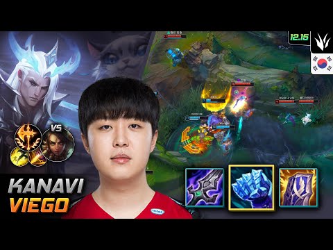 Kanavi Jungle Viego Frostfire Gauntlet Conqueror - Kanavi Viego Match Highlight - LOL KR 12.15