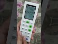 time setting in blue star AC remote - AC ka time kaise set kare - AC remote me time setting