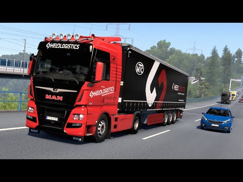 ETS2 1.45 ★ Hanover REWORKED ★ MAN TGX E6 (D2676 engine by Kriechbaum) Euro Truck Simulator 2 2K60