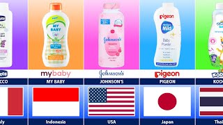 Baby Powder Brands From Different Countries