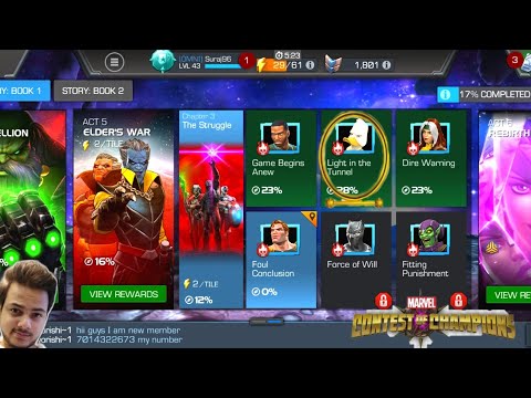 CAVALIER JOURNEY ACT 5.3.2 (Light in the Tunnel) EASY COMPLETION | MCOC GAMEPLAY IN HINDI |