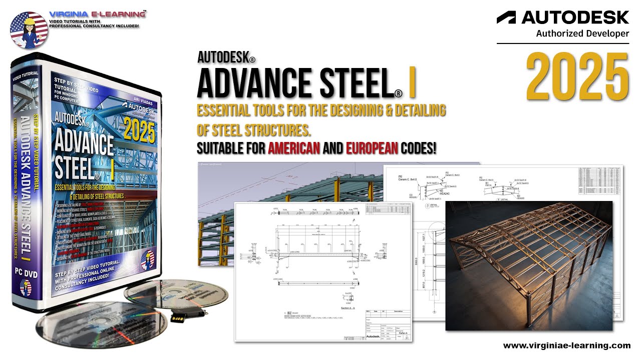 Autodesk Advance Steel 2025 Tutorial | Essentials