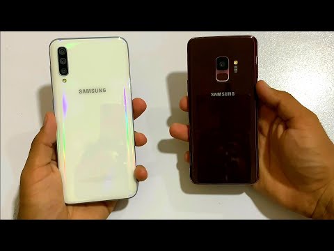 Samsung Galaxy A50 vs Samsung Galaxy S9 - Speed Test!! (4K)