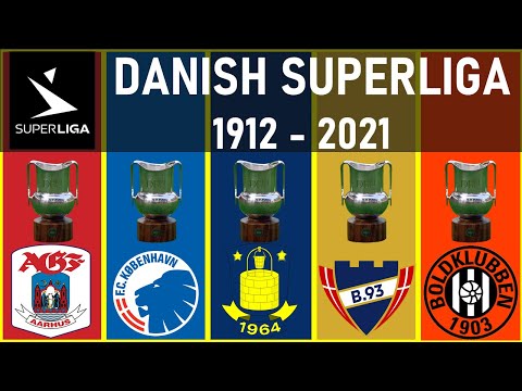 DANISH SUPERLIGA • WINNERS LIST 1912 - 2021