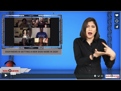 Sign1News is getting a new sign name in 2020!