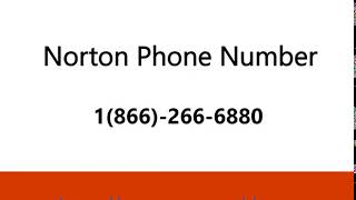 Norton Antivirus Support Phone Number