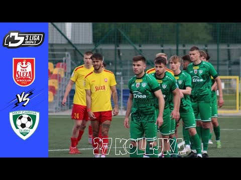 SKRÓT MECZU ŚLĘZA WROCŁAW CARINA GUBIN | 3LIGA GRUPA 3