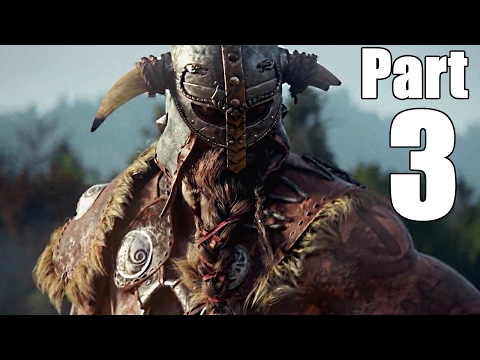 For Honor Gameplay Walkthrough Part 3- Warborn (XBOX ONE / PS4 Gameplay) [Vikings Chapter]