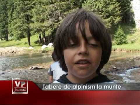Tabere de alpinism la munte