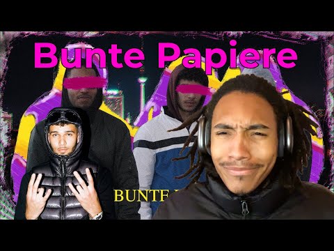American Reacts To German Rap | Lucio101 - Bunte Papiere