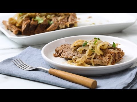 Slow-Cooker Brisket and Onions - Martha Stewart