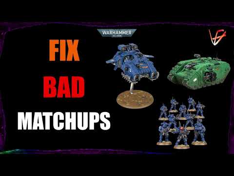 Top 5 Space Marine Units That Fix Bad Matchups | Warhammer 40K Tactics