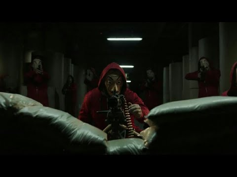 LA CASA DE PAPEL-MACHINE GUN FIRING SCENE