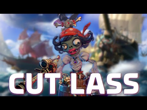 The Super Rare Cut Lass Deadbeard Skin from Rux in Plants vs. Zombies: Battle for Neighborville