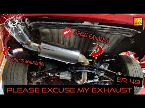 How To Install an Apexi N1 Evolution Exhaust On A Toyota Mr2