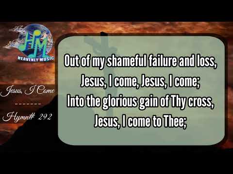 SDA Hymnal | Jesus, I Come | Hymn# 292 | Accompaniment
