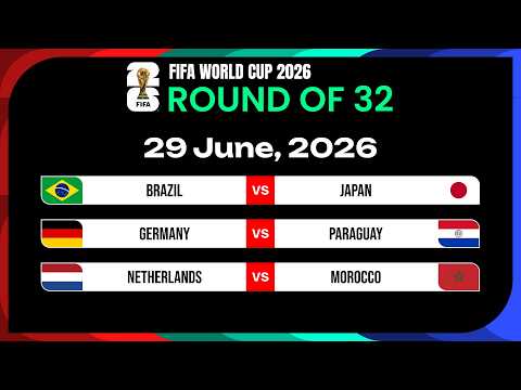 Round of 32: Match Results