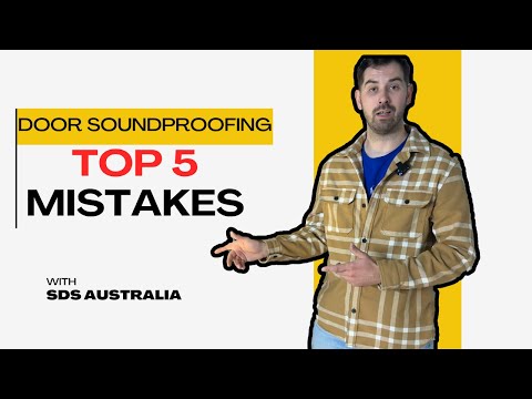 TOP 5 Mistakes in Door Soundproofing (and How to Avoid Them)