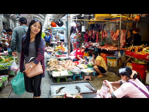 Art Of Living In Asian Market - Phnom Penh Market Food Tour