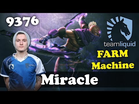Miracle Anti Mage - FARM Machine - 9376 MMR Dota 2