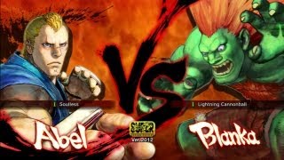 Ryumanjisen (Abel) Vs. cHukAsPN (Blanka) - SSF4 AE 2012