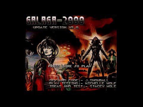 Galaga 2000 (2000) from John Snowball/Darkside P.D on the Amiga