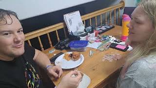 Dad Tries Disney Food We Brought Home From Disneyland California, Do You Know How to Make This Dish?